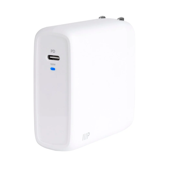 Monoprice USB-C 100W PD 1-Port Foldable Wall Charger