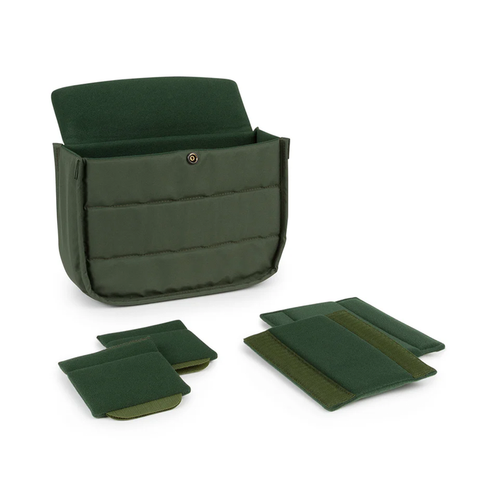 Billingham Hadley Small Pro Shoulder Bag, 3.5L - Black FibreNyte / Black Leather (Olive Lining)