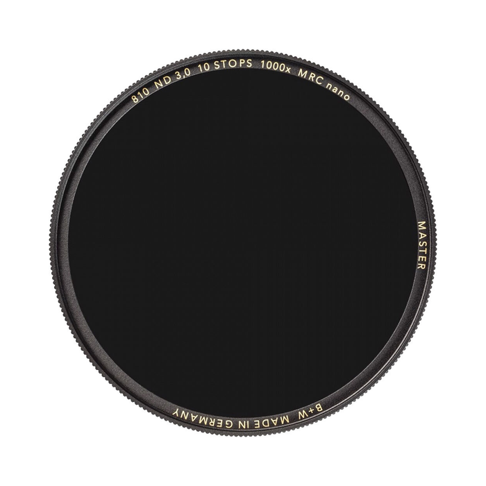 B+W 86mm #810 MASTER Neutral Density 3.0 10-Stop MRC Nano Filter
