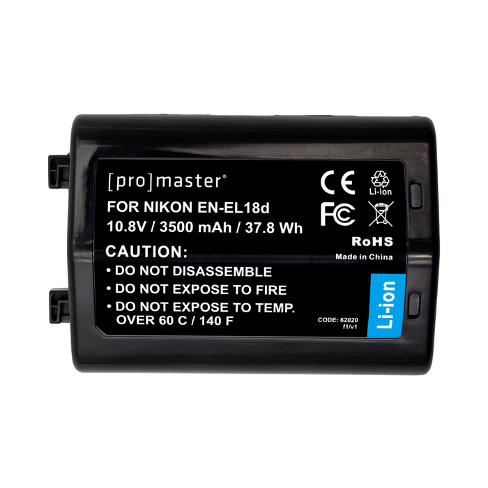 ProMaster Li-ion Battery for Nikon EN-EL18d