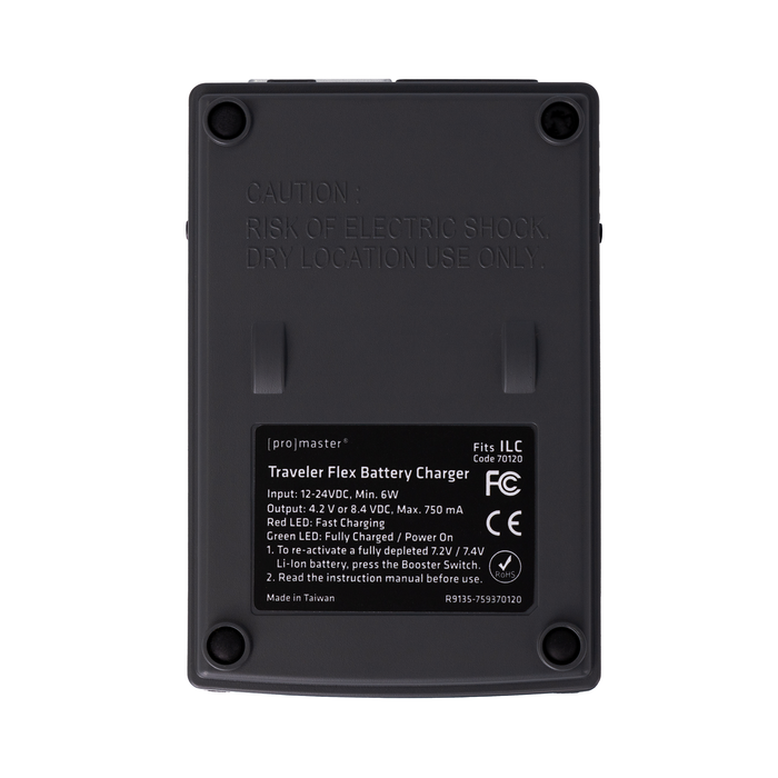 ProMaster Traveler Flex Battery Charger for most Canon Batteries