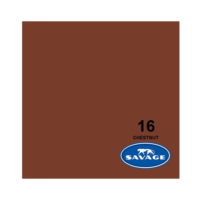 Savage #16 Chestnut Seamless Background Paper 107" x 36' - In Store Pick Up Only