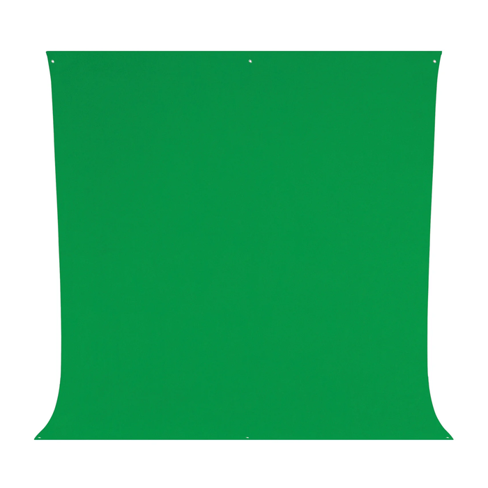 Westcott Wrinkle-Resistant Backdrop, 9' x 10' - Chroma-Key Green Screen