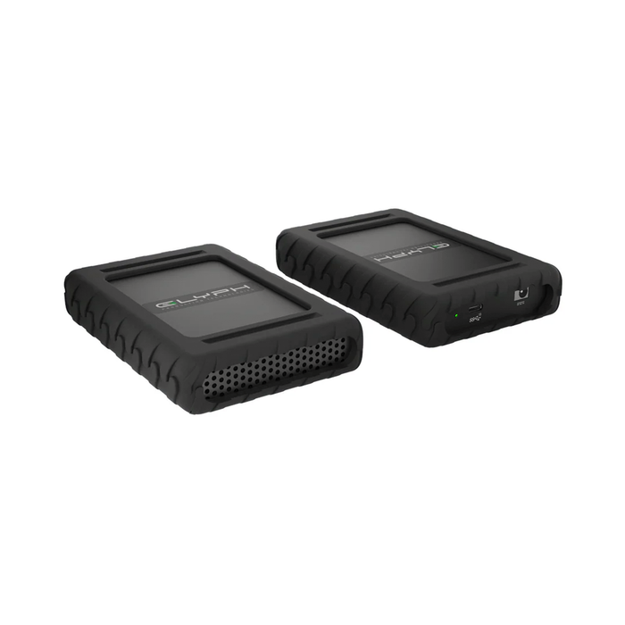 Glyph Technologies 15.36TB Blackbox Plus U.2 USB-C 3.2 Gen 2 Enterprise Class NVMe Portable External SSD