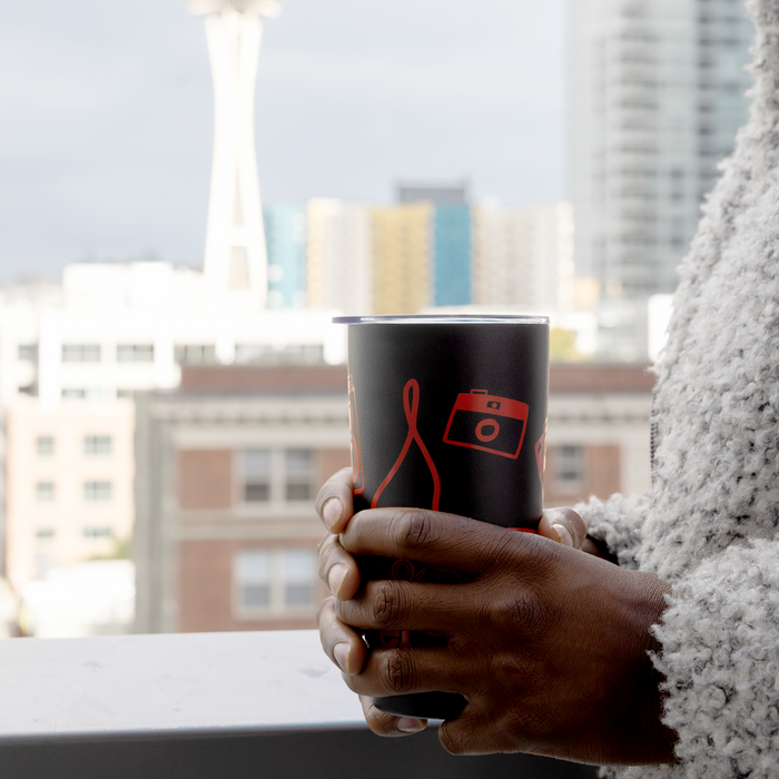 Miir 16oz Tumbler with Glazer's Camera Collage