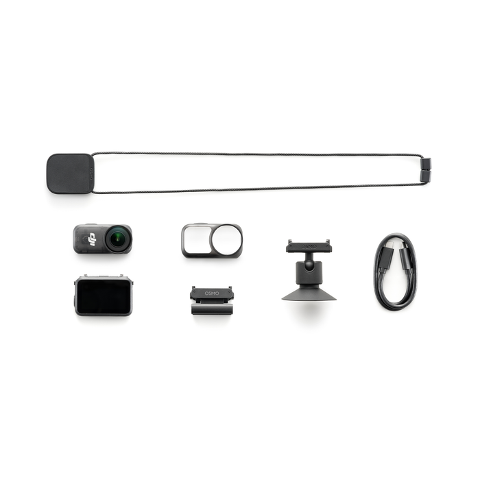 DJI Osmo Nano 4K Small Wearable Camera Standard Combo (64GB)