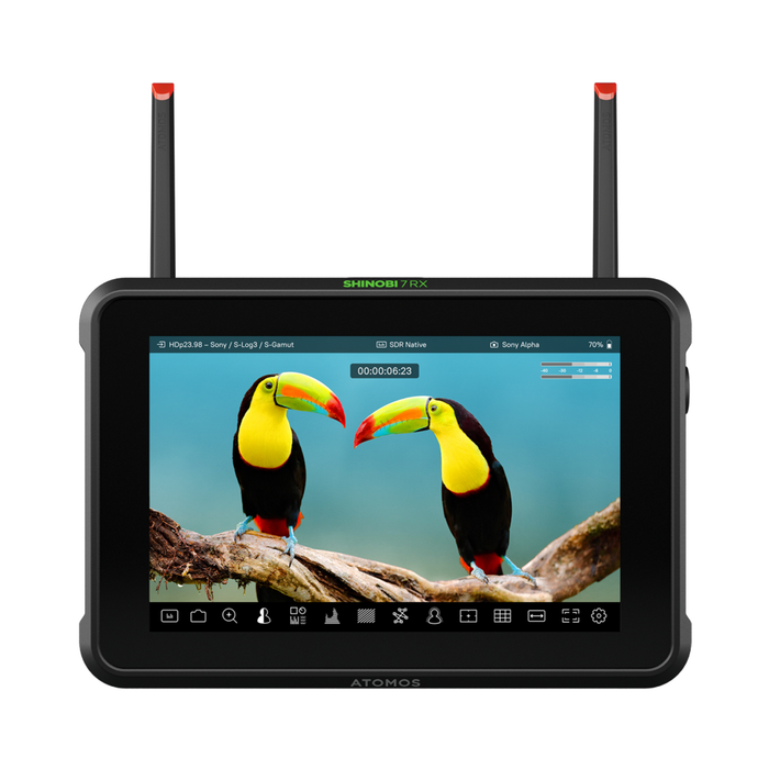 Atomos Shinobi 7 RX 7" HDR Monitor with Camera Control & Wireless Monitoring