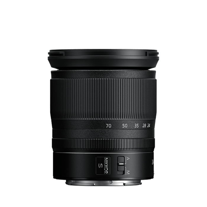 Nikon Zf Mirrorless Camera with Z 24-70mm f/4 S Lens - Silver