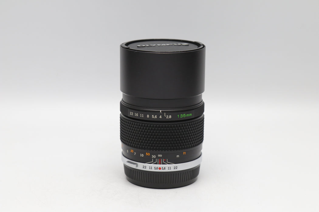Used Olympus OM 135mm F2.8 (Good) Tiny fungus front element