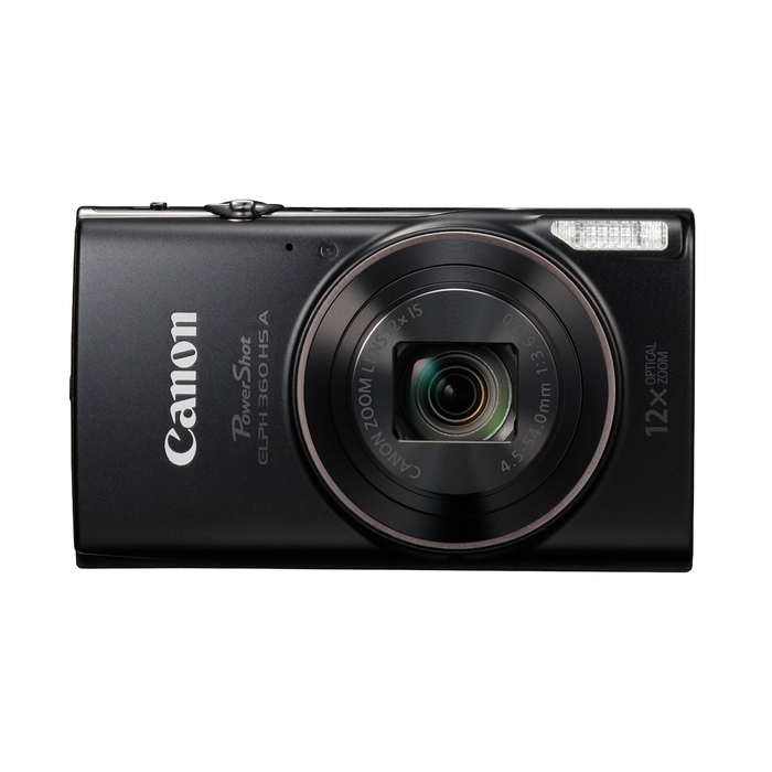 Canon PowerShot ELPH 360 HS A Camera - Black