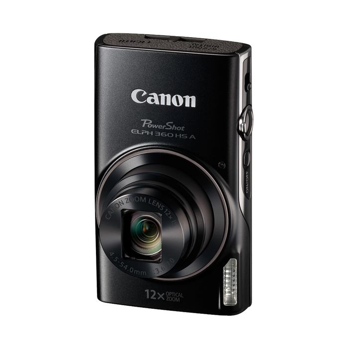 Canon PowerShot ELPH 360 HS A Camera - Black