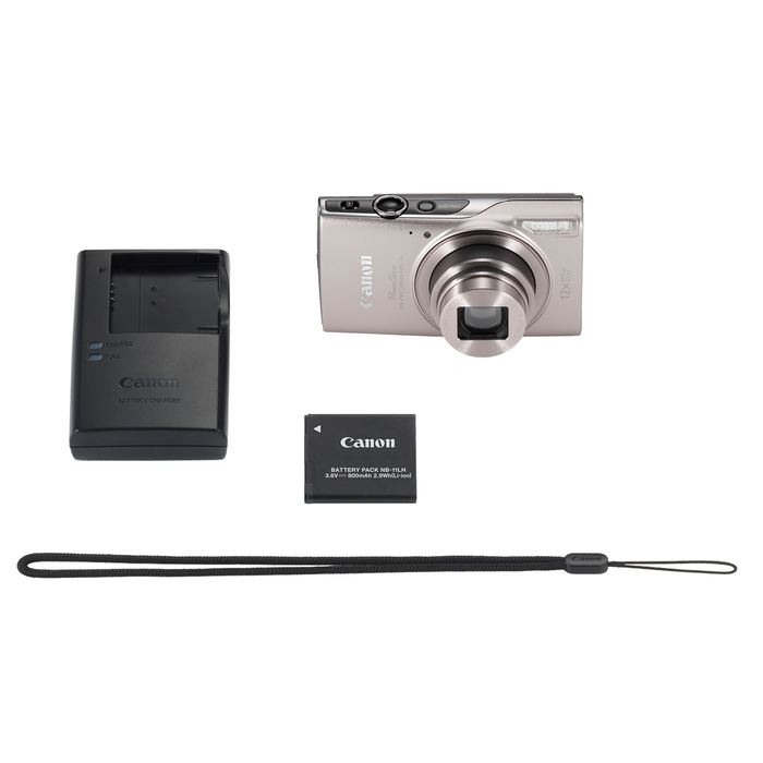 Canon PowerShot ELPH 360 HS A Camera - Silver