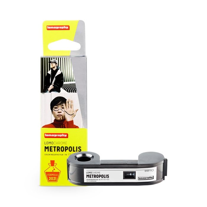 Lomography LomoChrome 2021 Metropolis 100-400 Color Negative - 110 Film, 24 Exposures, Single Roll