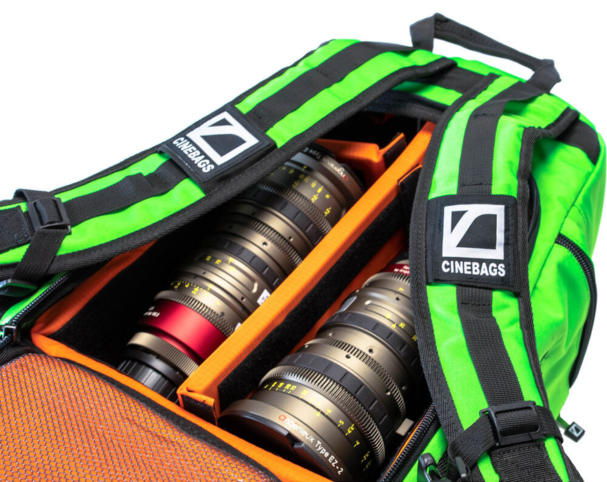 CineBags CB25 Revolution Backpack, Limited Edition - Greenscreen Green