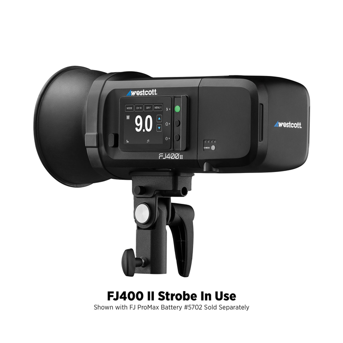 Westcott FJ400 II Strobe 1-Light Backpack Kit with FJ-X3 M Universal Wireless Trigger