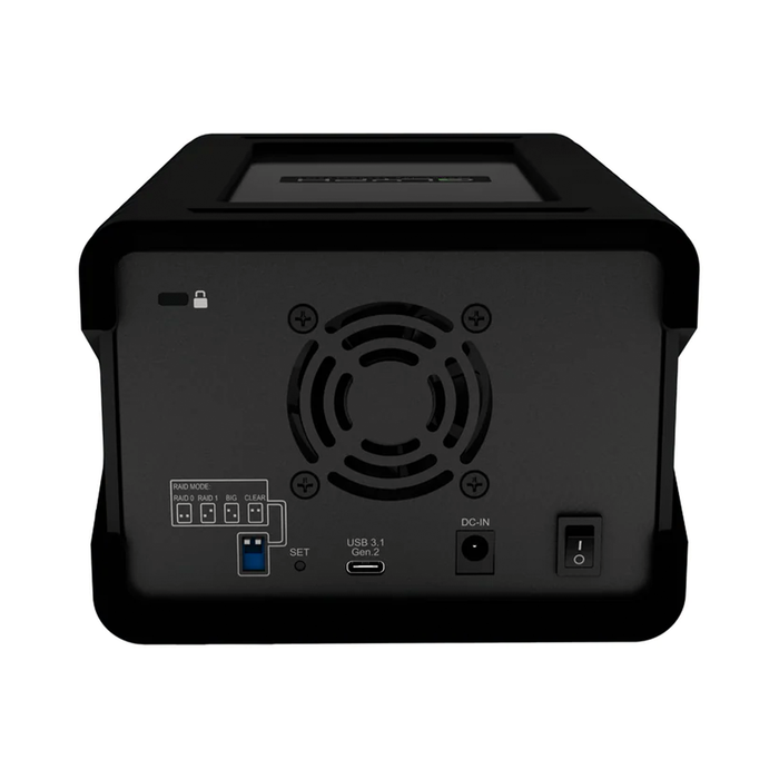 Glyph Technologies 16TB Blackbox PRO RAID 2-Bay USB-C 3.2 Gen 2 Desktop Drive (2 x 8TB)