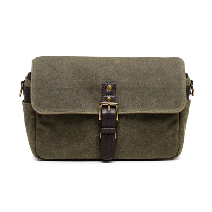 ONA Bowery II Messenger Bag, Waxed Canvas - Olive