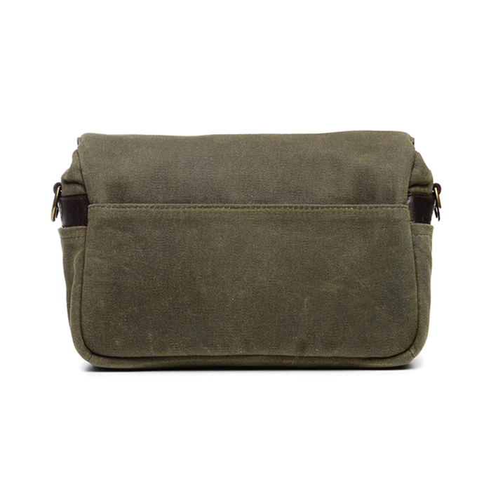ONA Bowery II Messenger Bag, Waxed Canvas - Olive
