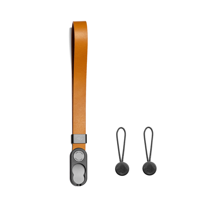 Peak Design Cuff Leather Wrist Camera Strap - Amber