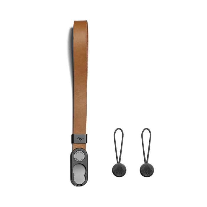 Peak Design Cuff Leather Wrist Camera Strap - Tan