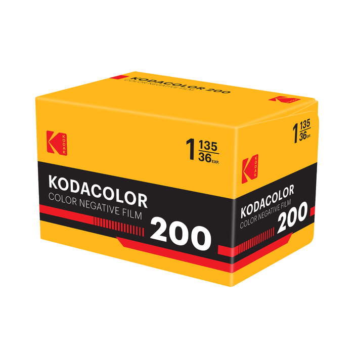 Kodak Eastman Professional KODACOLOR 200 Color Negative - 35mm Film, 36 Exposures, Single Roll