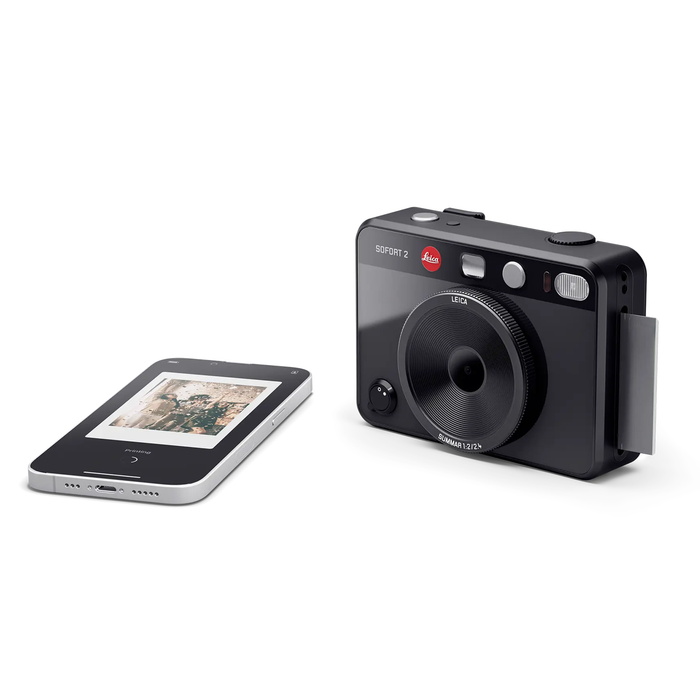 Leica SOFORT 2 Hybrid Instant Camera, 100 Years of Leica Limited Edition - Black