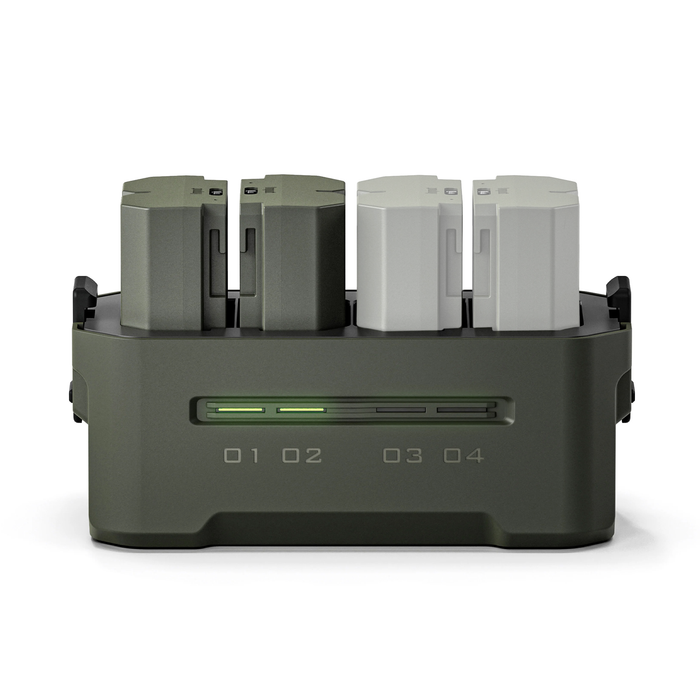 Tilta Portable 4-Bay Charging Station Kit with Sony NP-FZ100 Batteries (2x) - Green