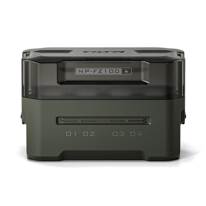 Tilta Portable 4-Bay Charging Station Kit with Sony NP-FZ100 Batteries (2x) - Green