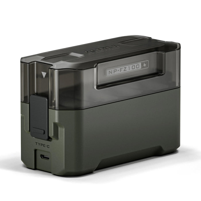 Tilta Portable 4-Bay Charging Station Kit with Sony NP-FZ100 Batteries (2x) - Green