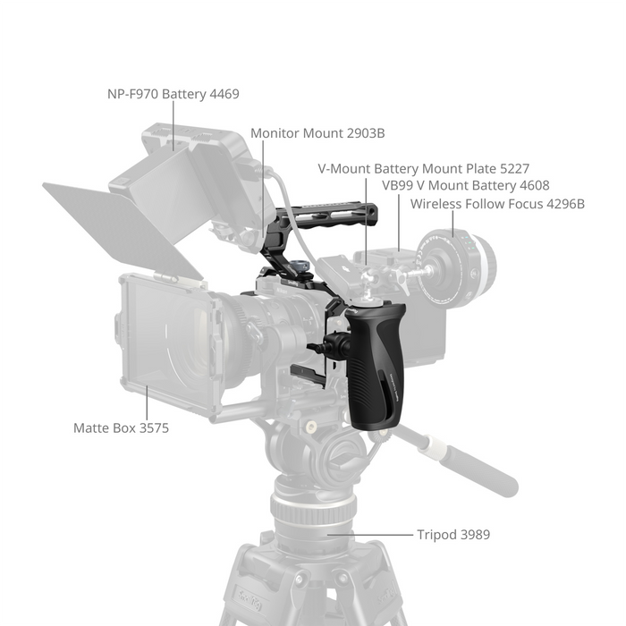 SmallRig Camera Cage Kit for Nikon ZR with Top & Side Handles (Advanced Edition) 5468