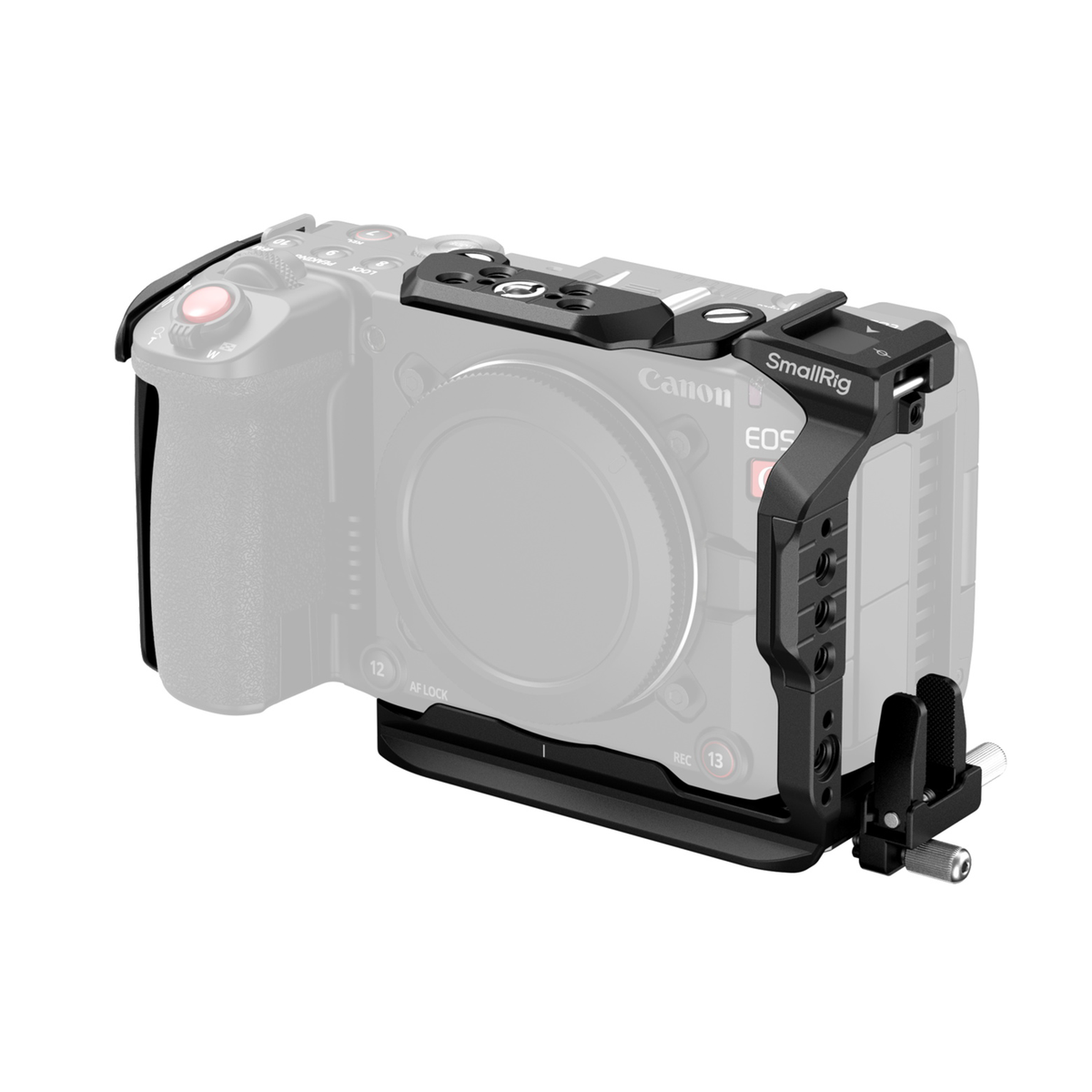 SMALLRIG Cage for Canon C50 with Cable Clamp for HDMI, Modular Design C50 Camera Rig, Included Cold Shoe, QD Socket, Plate for Arca and Detachable NATO Rail, Compatible with Original XLR Handle SMALLRIG Cage for Canon C50 with Cable Clamp for HDMI, Modular Design C50 Camera Rig, Included Cold Shoe, QD Socket, Plate for Arca and Detachable NATO Rail, Compatible with Original XLR Handle