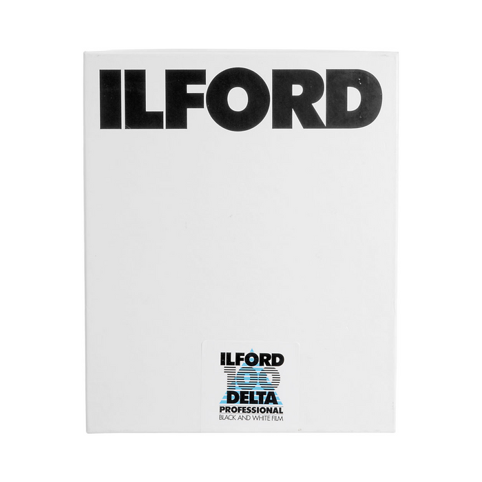 Ilford Delta 100 Professional Black & White Negative - 4x5" Film, 25 Sheets