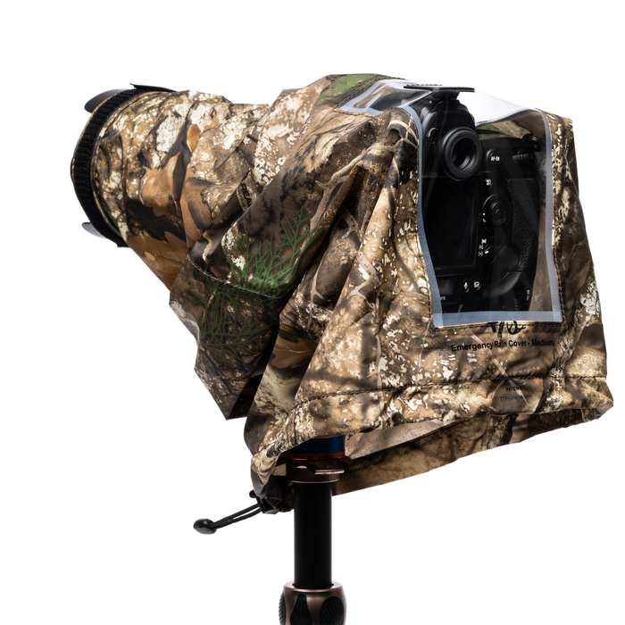 Think Tank Photo Emergency Rain Cover, Medium – Realtree APX Camo