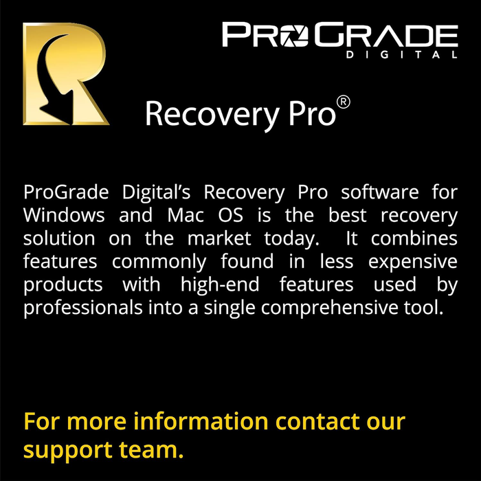 ProGrade Digital 128GB UHS-II SDXC V60 250R Gold Memory Card