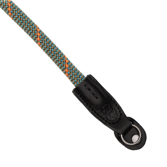 Cooph Rope Camera Strap with Split Ring, 45.3" (115cm) - Orange Ocean