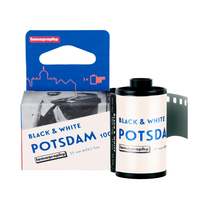 Lomography Potsdam Kino 100 Black & White Negative Film - 35mm, 36 Exposures, Single Roll