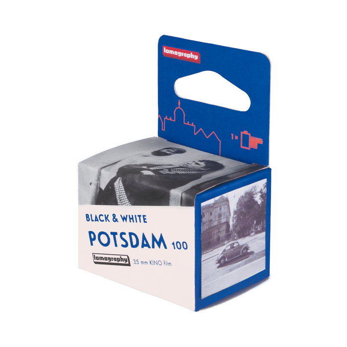 Lomography Potsdam Kino 100 Black & White Negative Film - 35mm, 36 Exposures, Single Roll