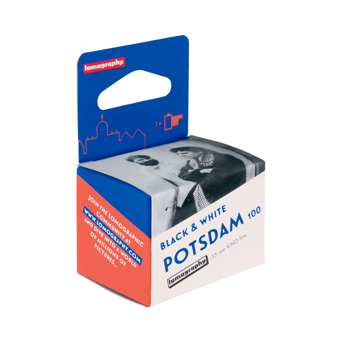 Lomography Potsdam Kino 100 Black & White Negative Film - 35mm, 36 Exposures, Single Roll