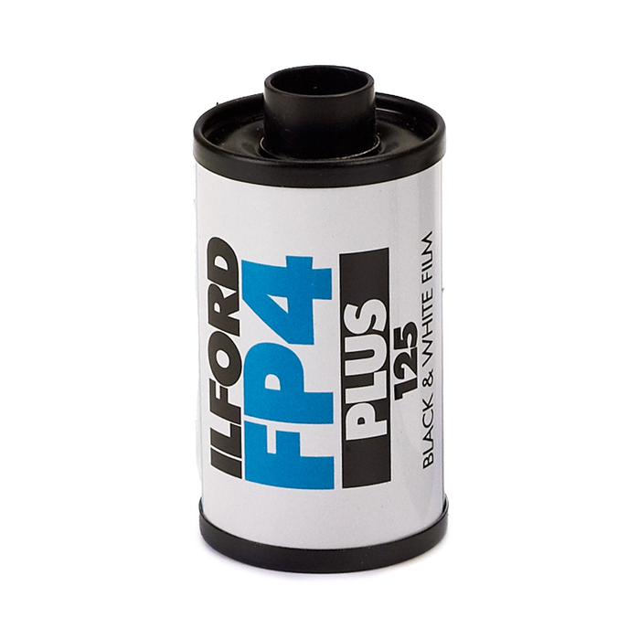 Ilford FP4 Plus 125 Black & White Negative - 35mm Film, 24 Exposures, Single Roll