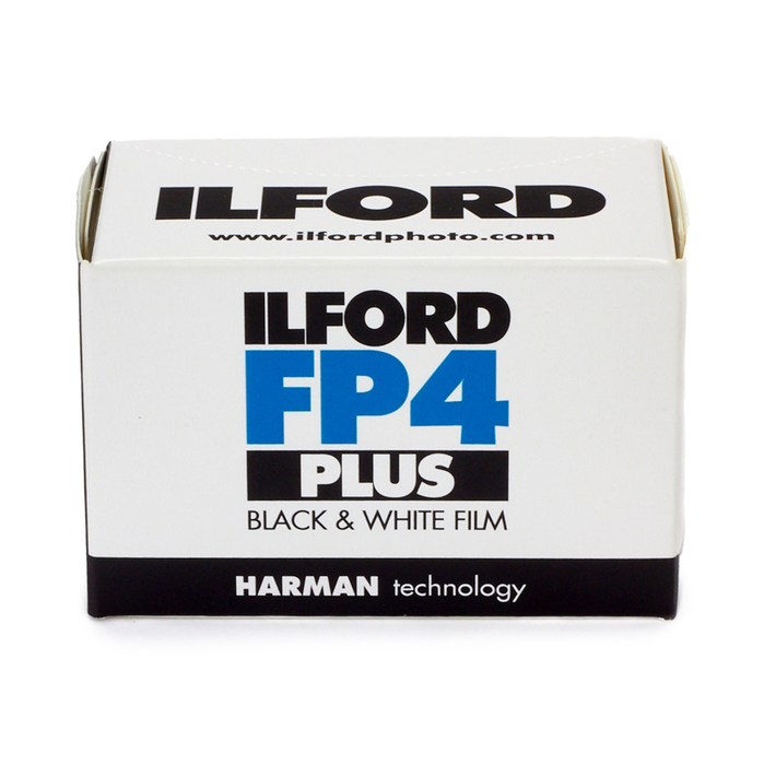 Ilford FP4 Plus 125 Black & White Negative - 35mm Film, 24 Exposures, Single Roll