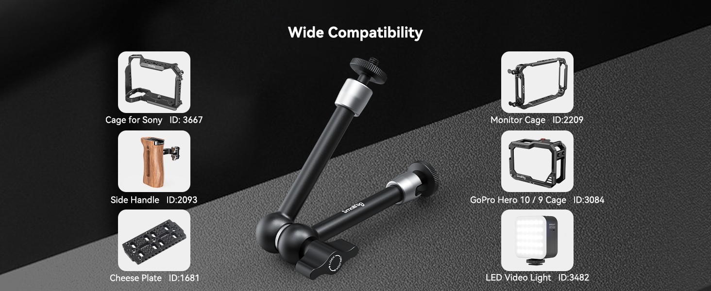 SmallRig Articulating Arm 9.8" 2066B