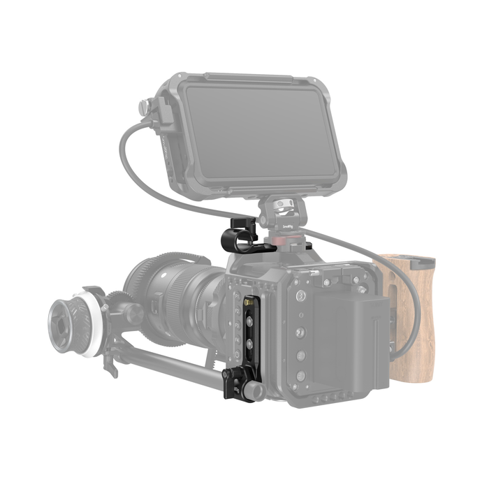 SmallRig 15mm Single Rod Clamp with Integrated NATO Rail 3011