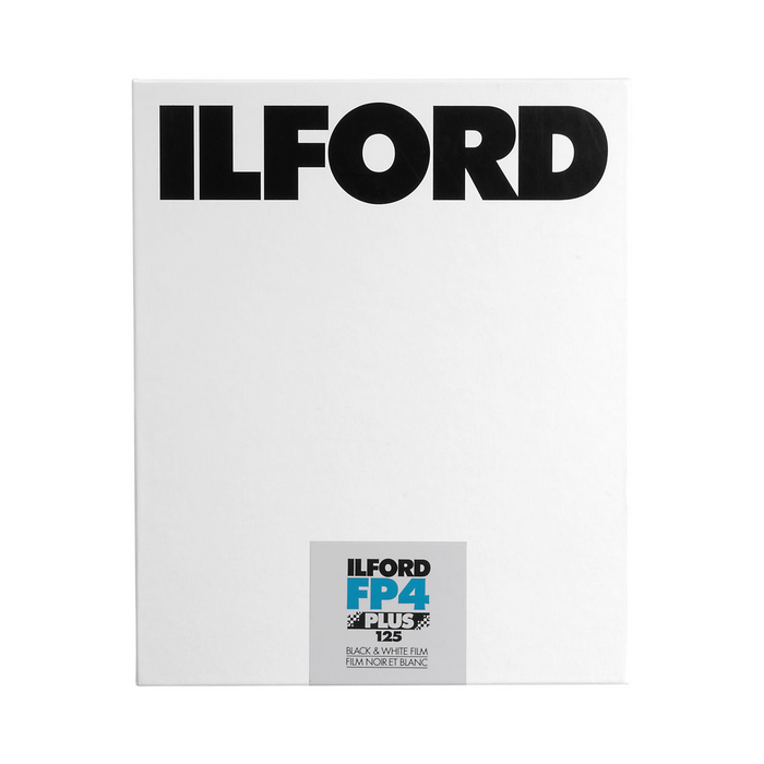Ilford FP4 Plus 125 Black & White Negative - 4x5" Film, 25 Sheets
