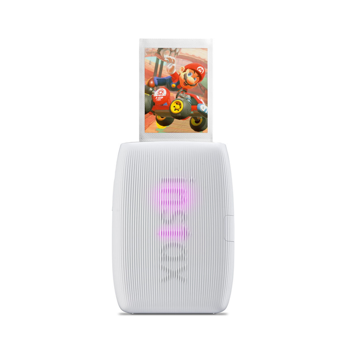 Fujifilm Instax Mini Link 3 Smartphone Printer and "? Block" Design Silicone Case Bundle