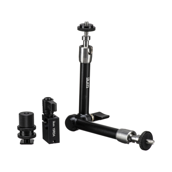 Ikan 11" Articulating Arm with Single 15mm Rod Mount