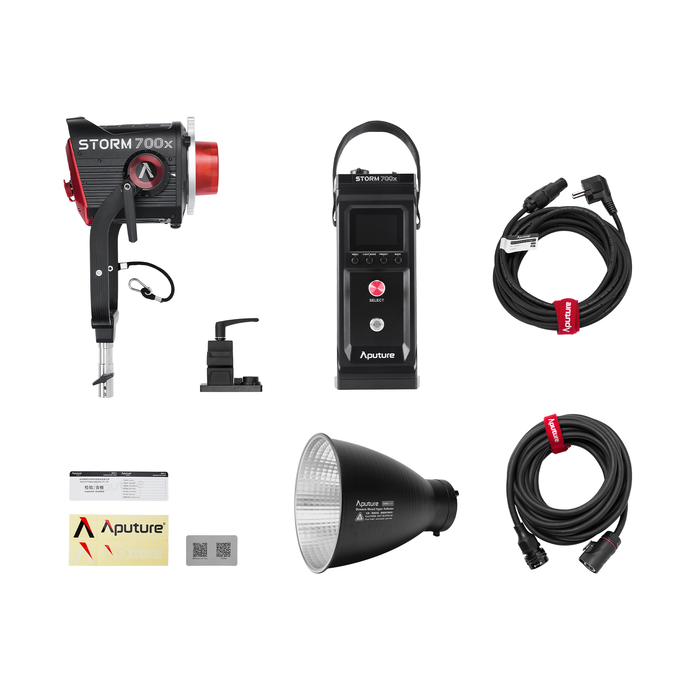 Aputure Storm 700x Tunable White Compact LED Monolight Cine Kit  - V-Mount
