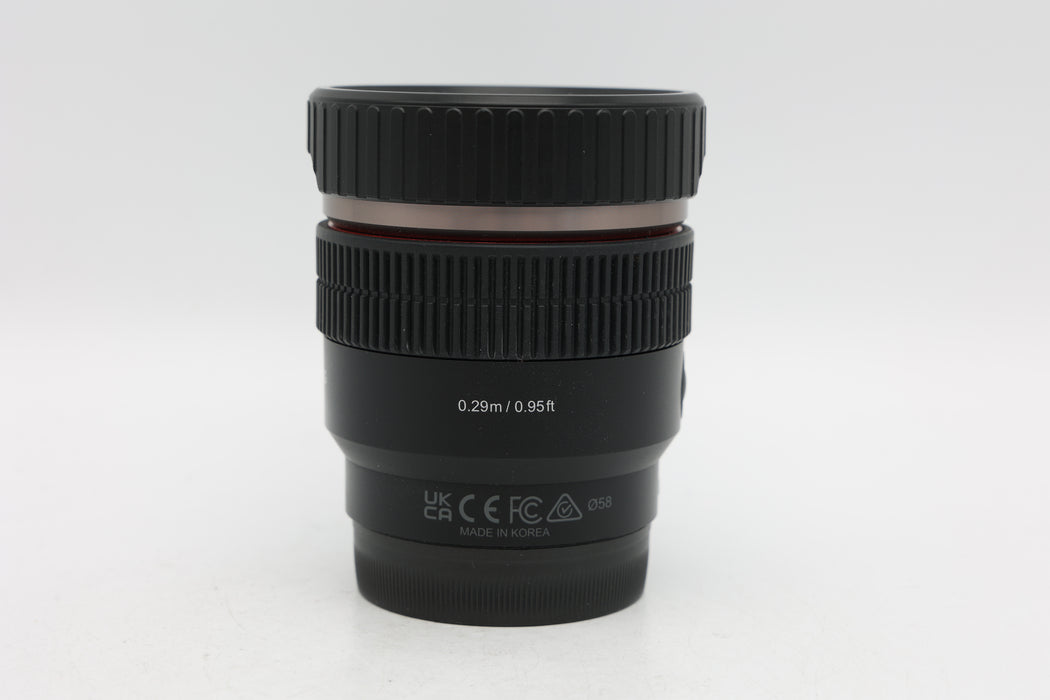 Used Samyang V-AF 35 T1.9 FE (VG)