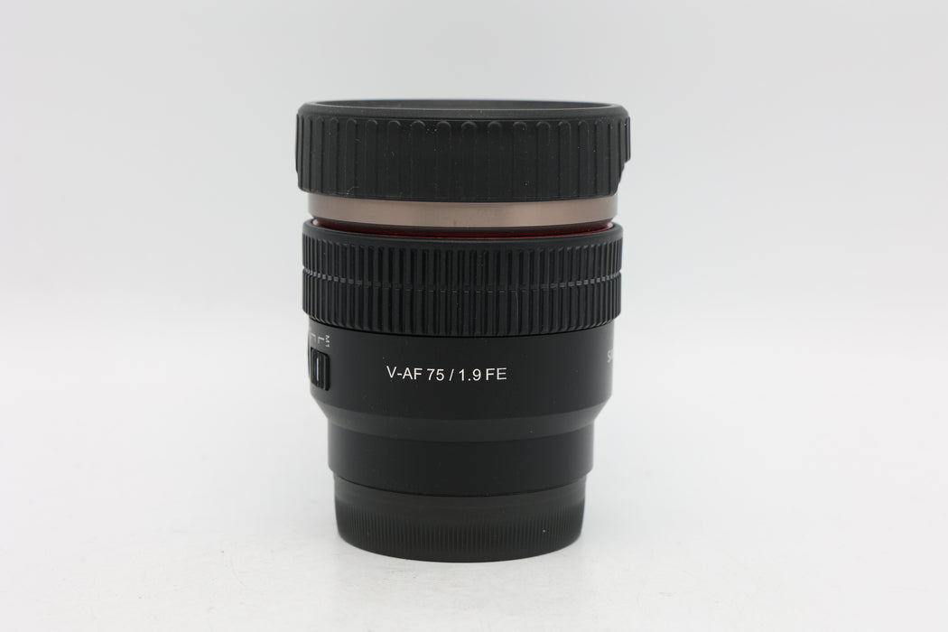 Used Samyang V-AF 75mm T1.9 FE (VG)