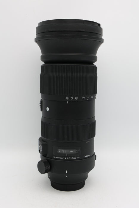 Used Sigma 60-600mm S CAF (EX)