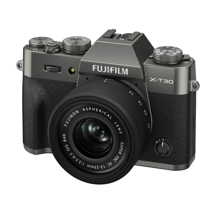 Fujifilm X-T30 III Mirrorless Camera with XC 13-33mm f/3.5-6.3 OIS Lens - Charcoal Silver
